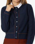 ESSENTIAL COTTON CASHMERE CARDIGAN