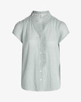 ORGANIC COTTON CREASED SHEER SHIRT