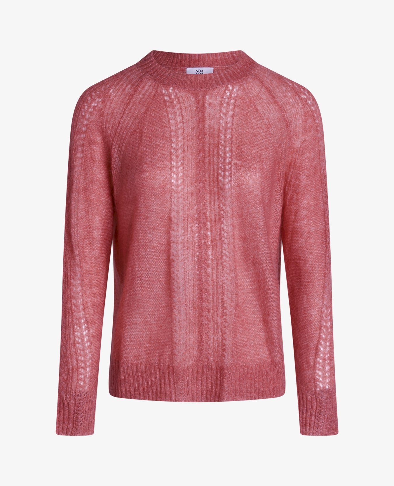 ESSENTIAL MELANGE MOHAIR PULLOVER