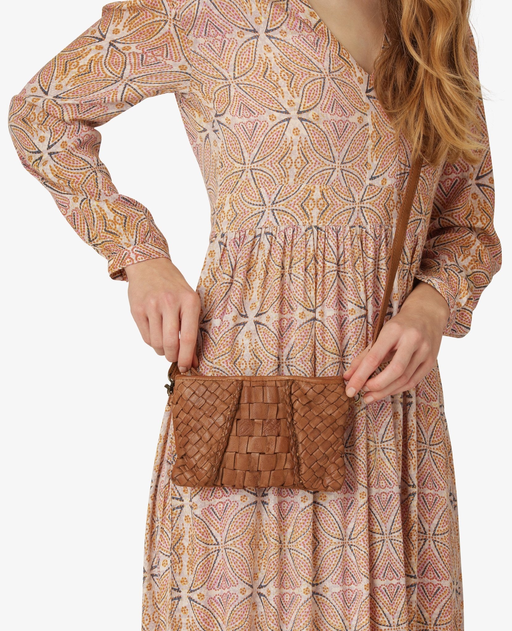 DOVE LEATHER ACCES BAG