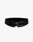 NOVELLEUM VEGAN LEATHER WAIST BELT