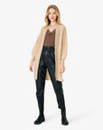 MYRANN LONG MOHAIR MIX CARDIGAN
