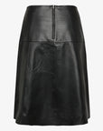 NANCYNN LEATHER SKIRT